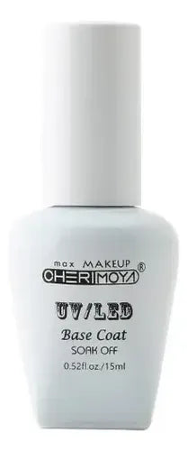 Base Coat Esmalte Semipermanente Cherimoya Uv/led Transparente 15ml Blanco · 3771 · foto 04