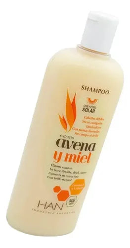 Shampoo Han Avena y Miel 500 ml Libre de Sulfatos · 2167 · foto 08