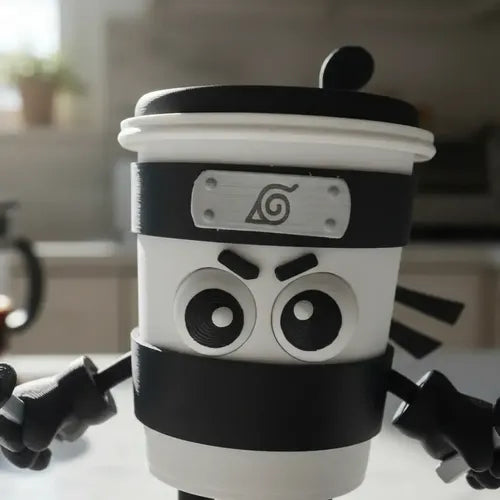 Figura Capuchino Asesino Meme Brainrot Impresión 3D 15cm · 16824 · foto 05