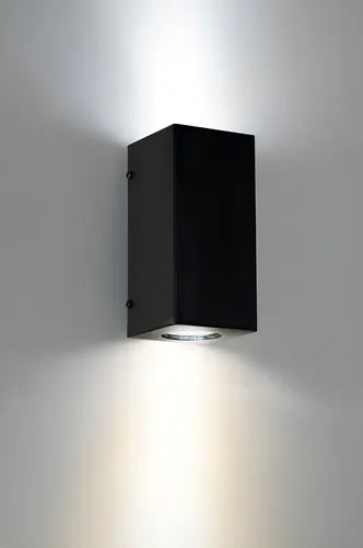 Aplique Pared Santa Luz Bd-33 Negro