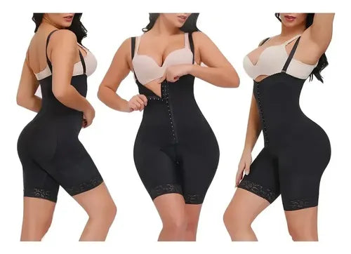 Faja Bodily Abdomen Reductora Modeladora Postquirúrgica Roma Negro Talle 2 · 17391 · foto 01
