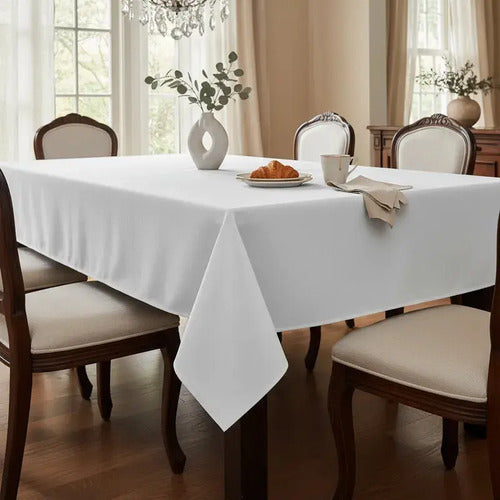Mantel Duart 2m X 1.4m Ecocuero Impermeable Beige