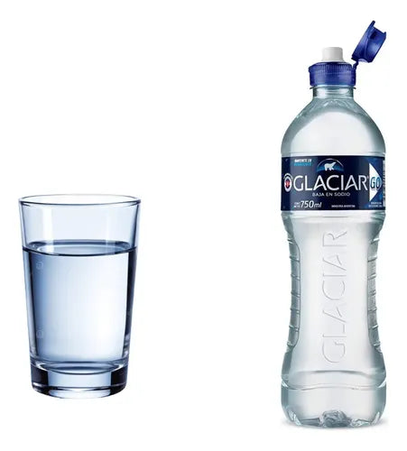 Agua Glaciar Sin Gas Botella 750 Ml Pack X 6 Unidades