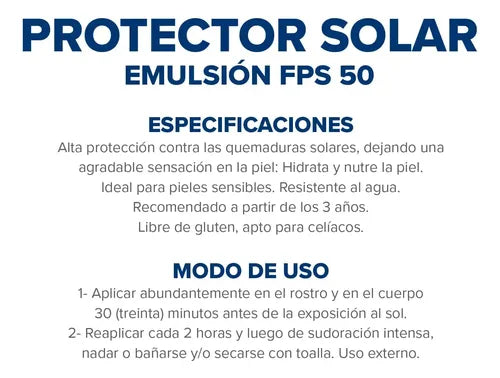 Emulsión de Protección Solar Dermaglós con SPF 50 · 17735 · foto 04