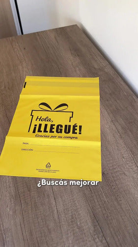 50 Bolsas Sobre Ecommerce Hola Llegué Bl Blanco