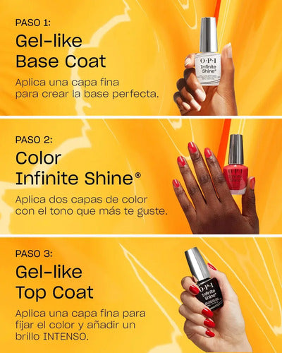 Opi Infinite Shine It's Always Stunny Tradicional 15ml Color Amarillo Opi Infinite Shine Amarillo