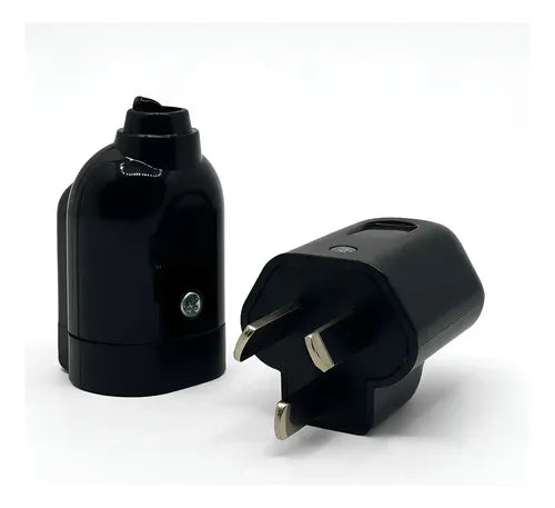 Tomacorriente Ficha Macho Hembra Star Box 10 A Negro Pack x 5 · 15780 · foto 02