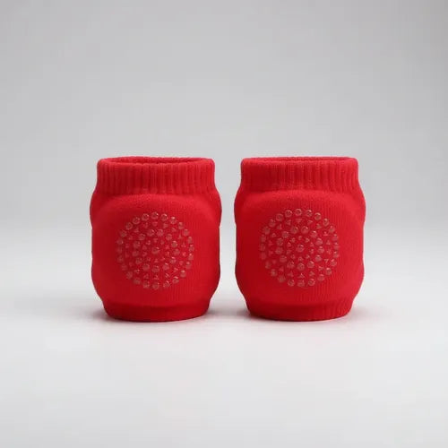 Rodilleras Antideslizantes para Gatear Bebé Rojo Puntitos · 17430 · foto 04