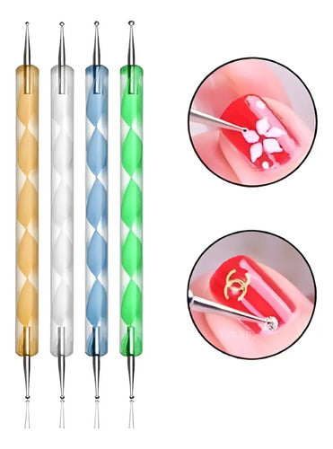 Insumos Para Uñas Varios 4 Punteros Deco Uñas