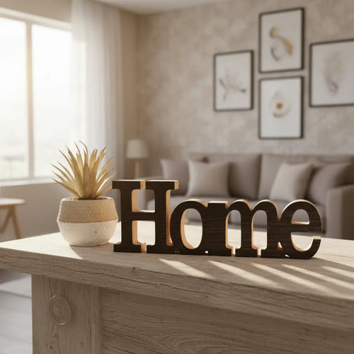 Palabra Decorativa Kov Design Home Negro Home Paraíso