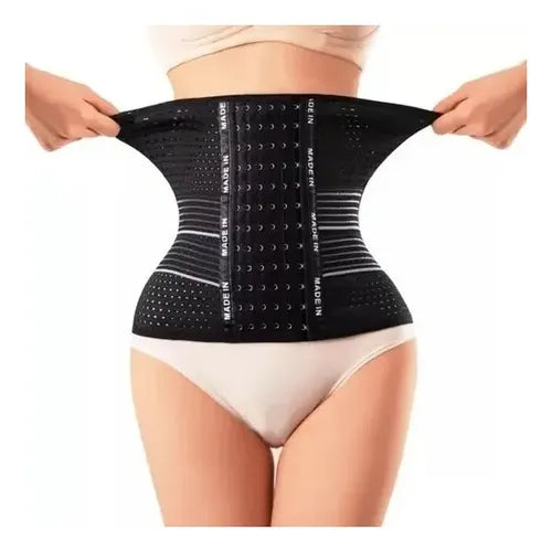 Faja Reductora Corset Postural 6 Hileras Negro Talle S · 17121 · foto 02