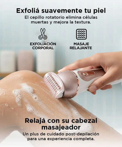 Maquina Depiladora Care By Gadnic D12 Electrica Recargable