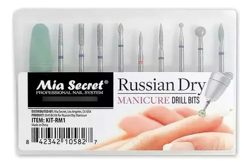 Kit Fresas Mia Secret Manicura Rusa