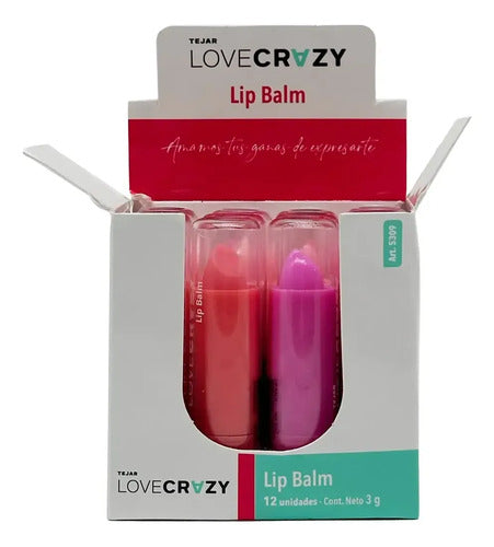 Bálsamo Labial Tejar Love Crazy Hidratante Pack x3 · 17458 · foto 02