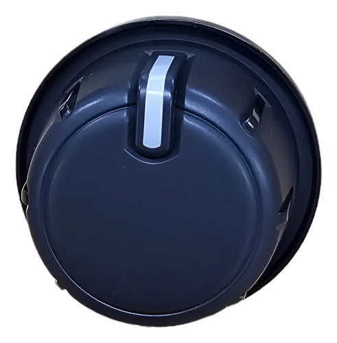 Perilla Calefacción Toyota Hilux 2011/15 Negro