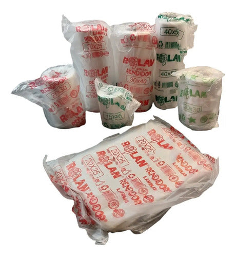Bolsas Arranque Polietileno Rolan 15x25cm Freezer
