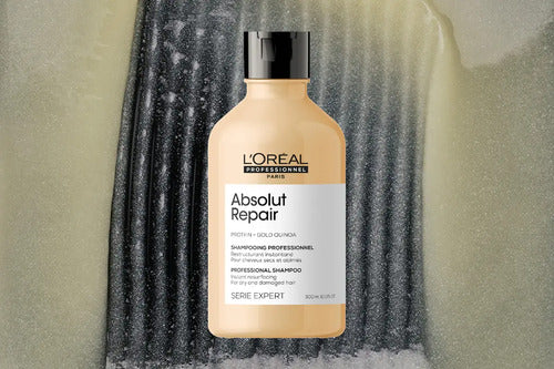 Kit L´oréal Absolut Repair Shampoo + Máscara De Reparação