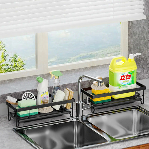 Porta Esponja Organizador De Bacha Cocina Rejilla Acero
