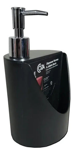 Dispenser Para Detergente Porta Esponja Coza Dosificador