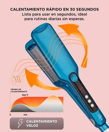 Buclera Automática Gadnic de Cerámica con 14 Niveles Celeste · 17247 · foto 04