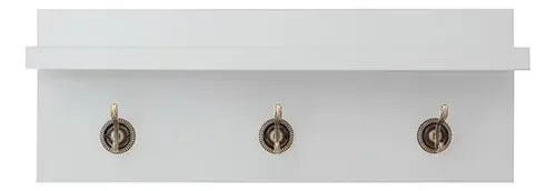 Perchero Repisa Estante Organizador Ropa De Pared Recibidor
