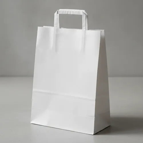Bolsas Papel Envalar 25u Blancas 22x10x3