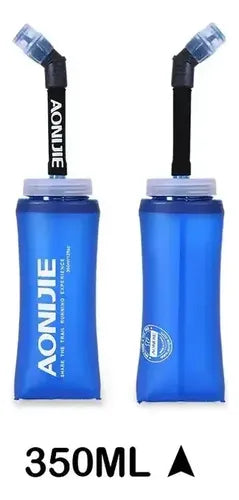 Botella de Agua Plegable Aonijie para Trail Running 350 ml Azul · 16969 · foto 03