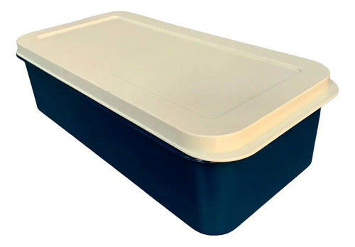 Taper Hermetico Viandas Apto Microondas Organizador 2,6l