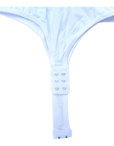 Body Modelador Reductor Faja Postoperatorio Blanco Xl/xxl