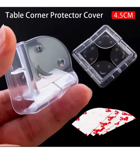 Tope Esquinero de Seguridad Silicona Adhesivo 3M Transparente X4 · 18282 · foto 07