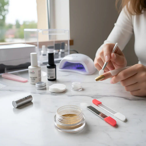Insumos Para Uñas Varios Aplicador De Polvos