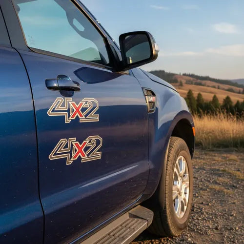 Calcos Ford Ranger 4x2 Del 2012-2018 2piezas 1 Par