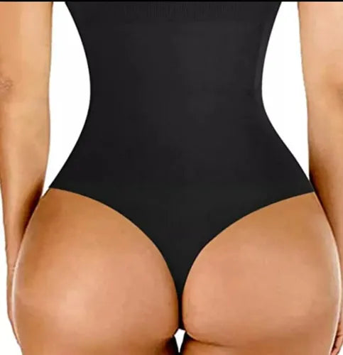 Body Reductor Doble Faja Busto Colombia Marron Claro M/l