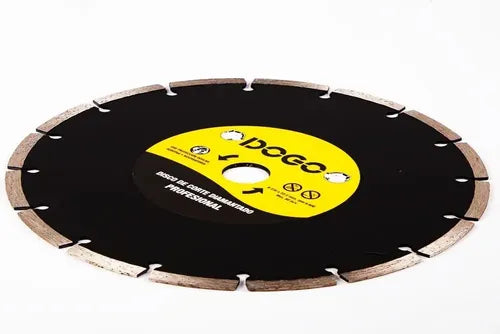 Disco De Corte Diamantado Dogo Dog55030 230mm Carburo Superficies Variadas Negro