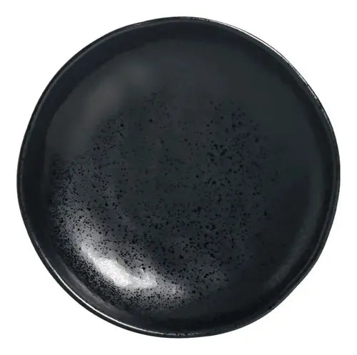 Plato Hondo De Cerámica Bio Eclipse Black Porto Brasil Black Eclipse De 830 Ml Negro