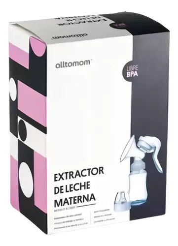 Sacaleche Manual Alltomom 6815 Con Mamadera 150ml Libre De Bpa · 17140 · foto 01