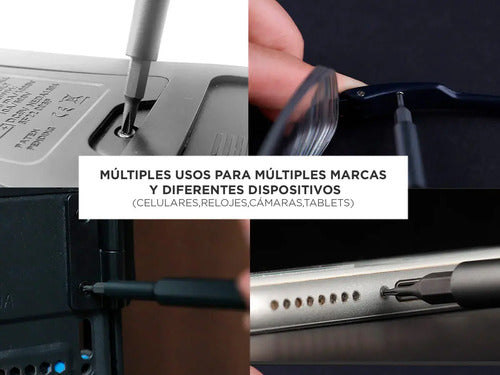 Kit Desarmador Celulares Gadnic Kitcel08 C/24 Puntas Magneticas Cabeza 360 · 23010 · foto 02