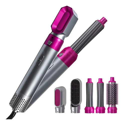 Cepillo Modelador Dezha 5 En 1