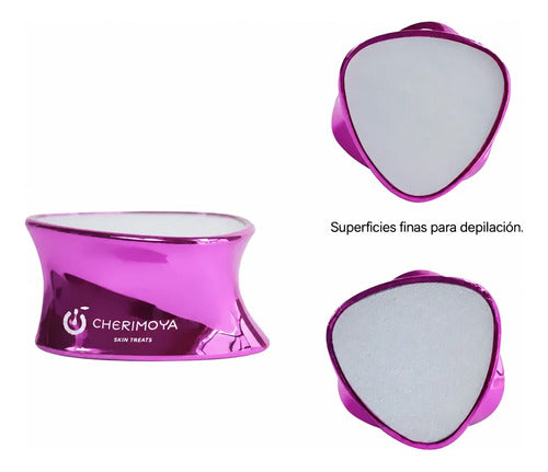 Depiladora Definitiva Cherimoya de Vidrio Rosa · 18304 · foto 01