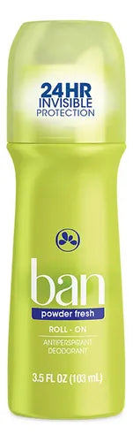Antitranspirante Roll On Ban Powder 103ml Protege Piel Sensible