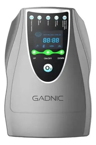 Ozonizador Gadnic Purificador De Aire Portátil Con Display Gris