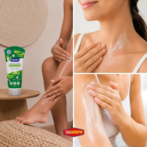 Crema Corporal Aloe y Manzanilla 200ml Algabo · 17685 · foto 06