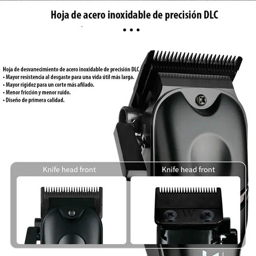 Maquina Cortadora de Pelo Inalámbrica Wmark Profesional 6800 Rpm Ng-2047 · 22903 · foto 07