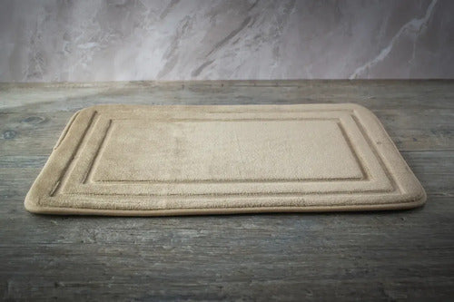 Alfombra de Baño Antideslizante Absorbente Memory Foam Beige · 15872 · foto 03