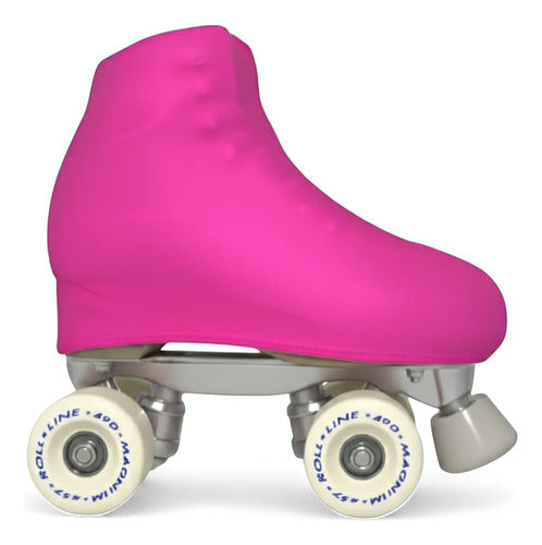Cubrebotas para Patín Artístico de Lycra Fucsia Talle 3 · 16993 · foto 01