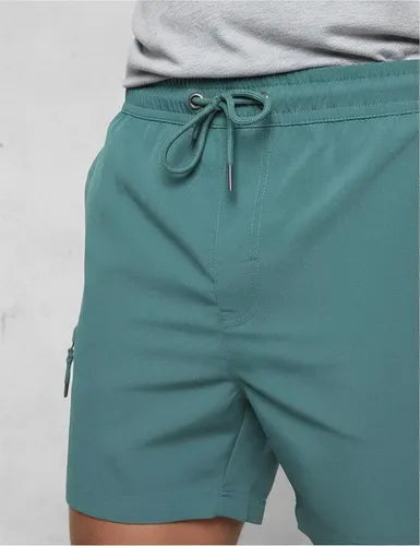 Malla Lisa Traje De Baño Short Liso Aqua Lisa Xs