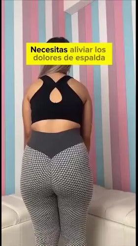Chaleco Corrector Moda King Reductor 1u Negro Xl