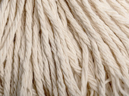 Mopa De Algodón Blanca Media Naranja Color Blanco · 15752 · foto 02
