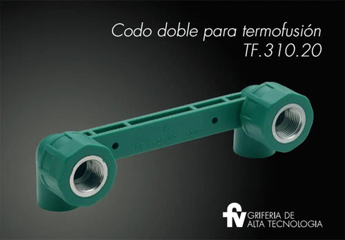 Codo Soporte Fv Termofusion Tf 310.20 P/juegos Exterior P Color Verde · 19161 · foto 03