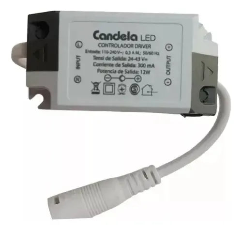 Driver Transformador Para Plafón Led 12w Candela 7272